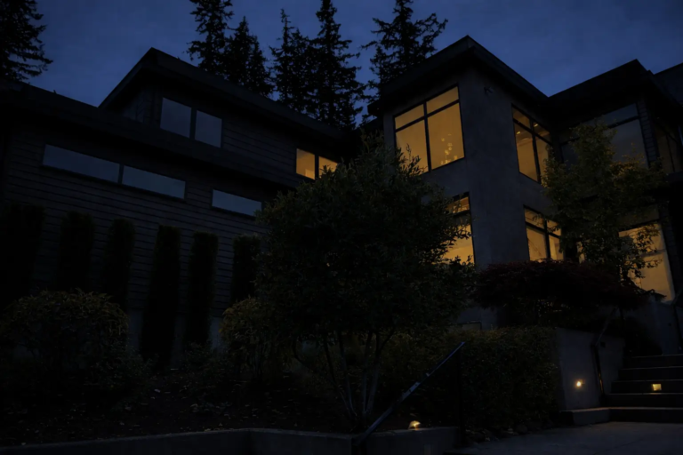 permanent lighting before