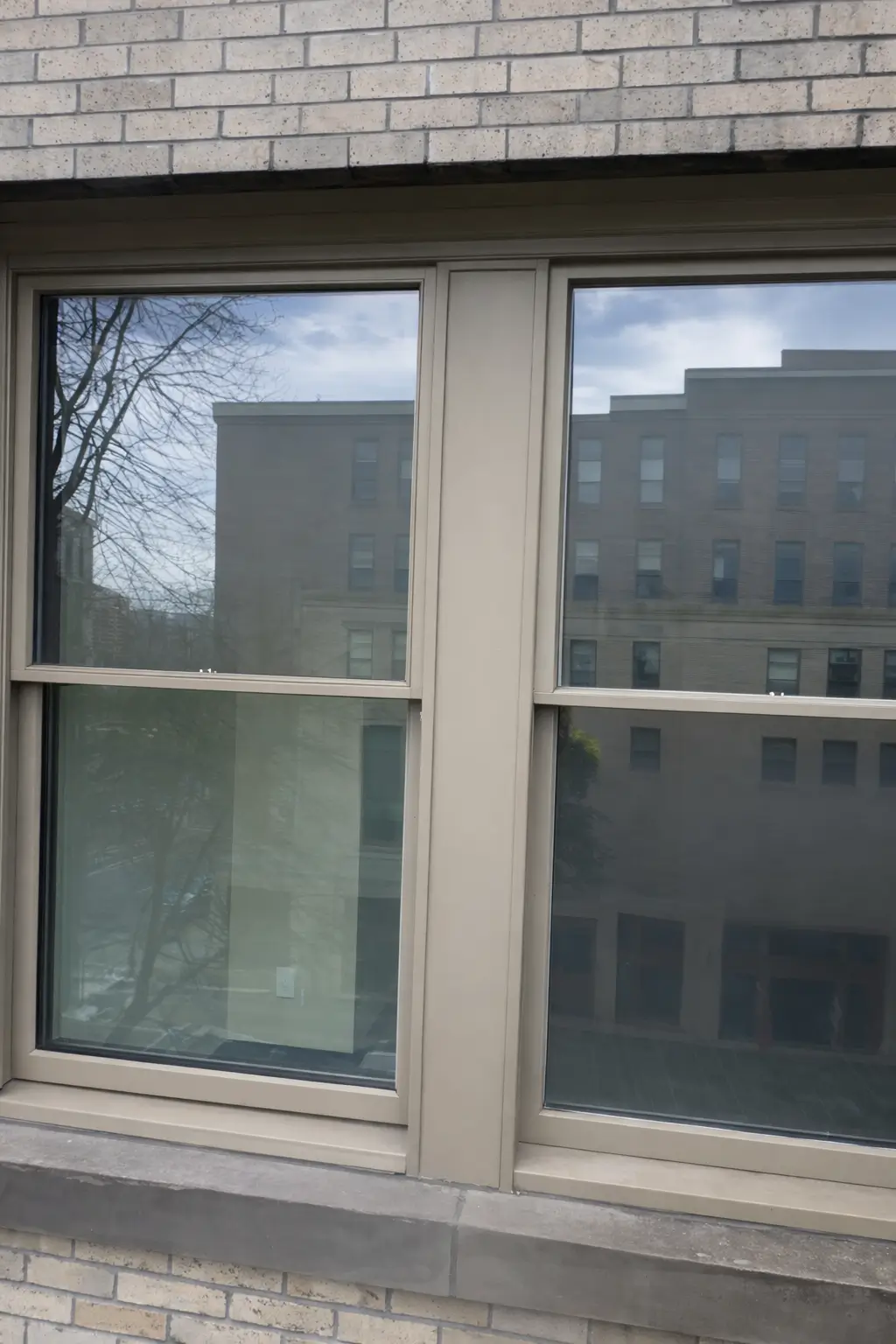 window cleaning after