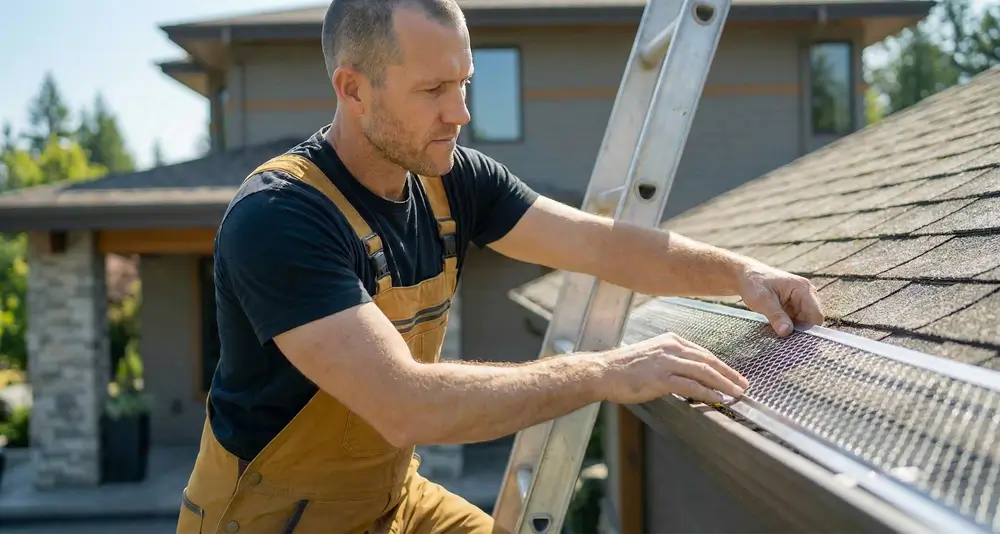 Gutter Guard Installation